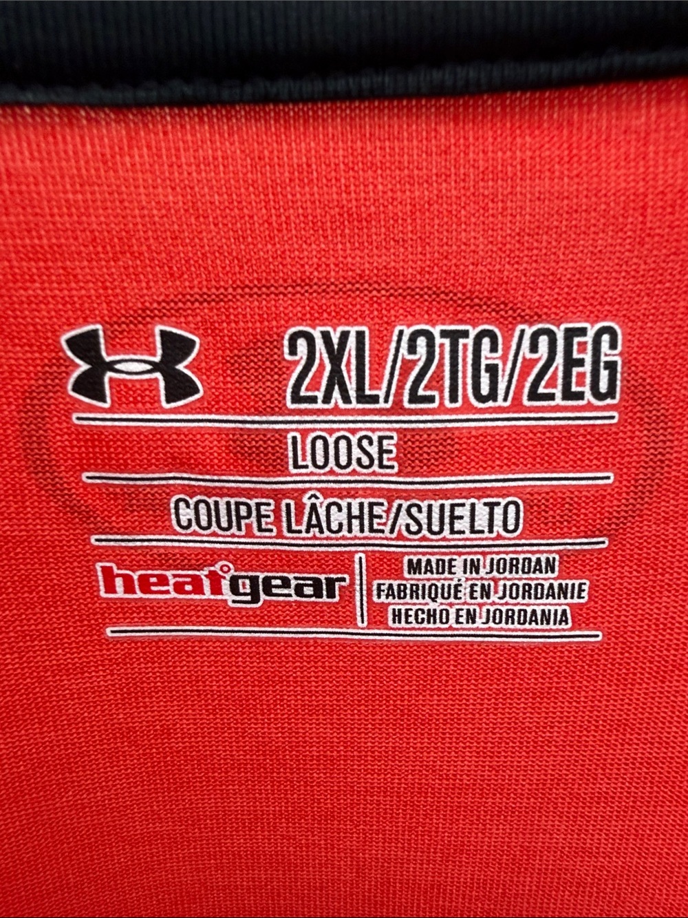 Under Armour Bright Red Short Sleeve Performance Tee - Picture 2 of 10